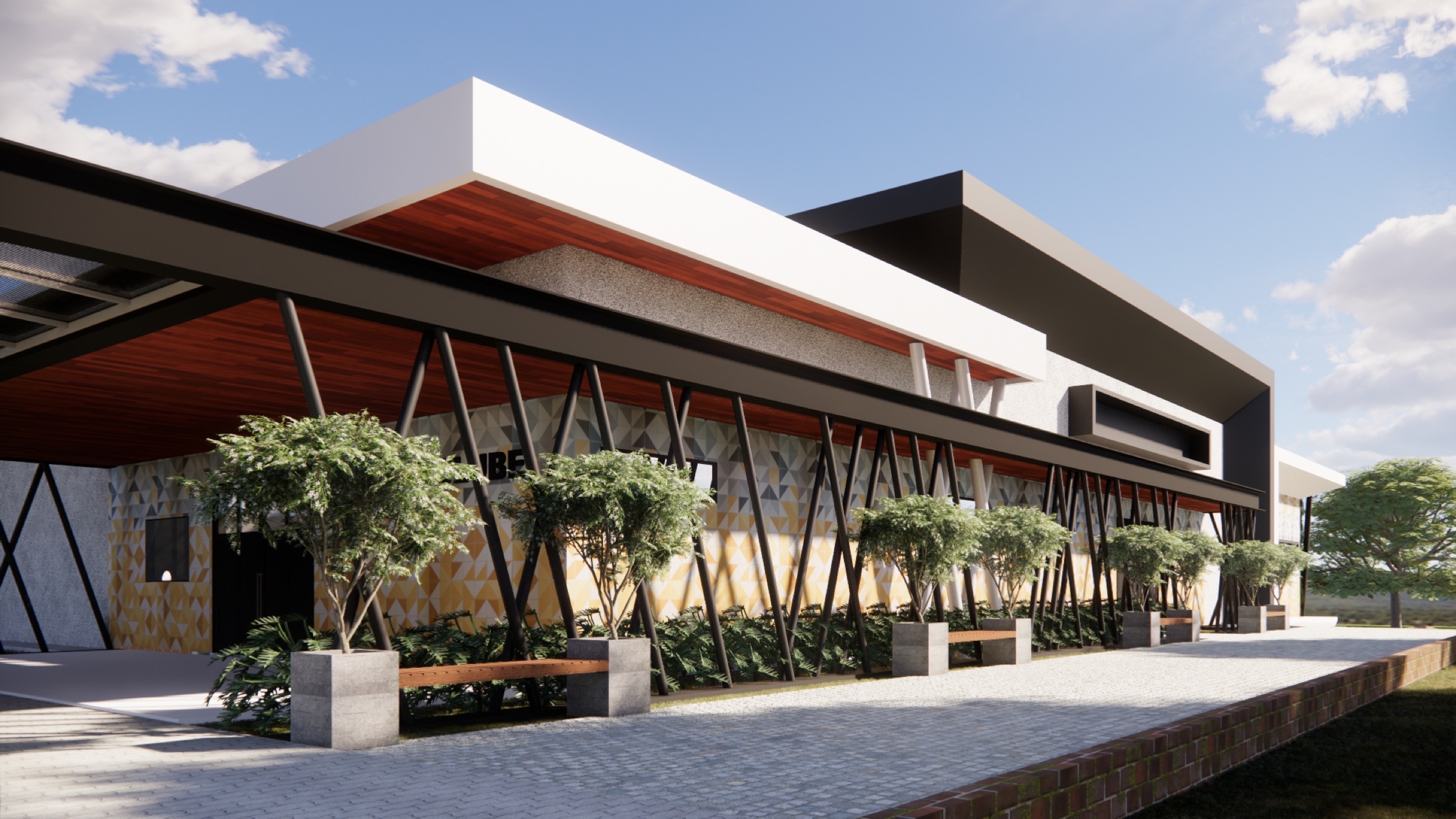 Clube Rolim — render social