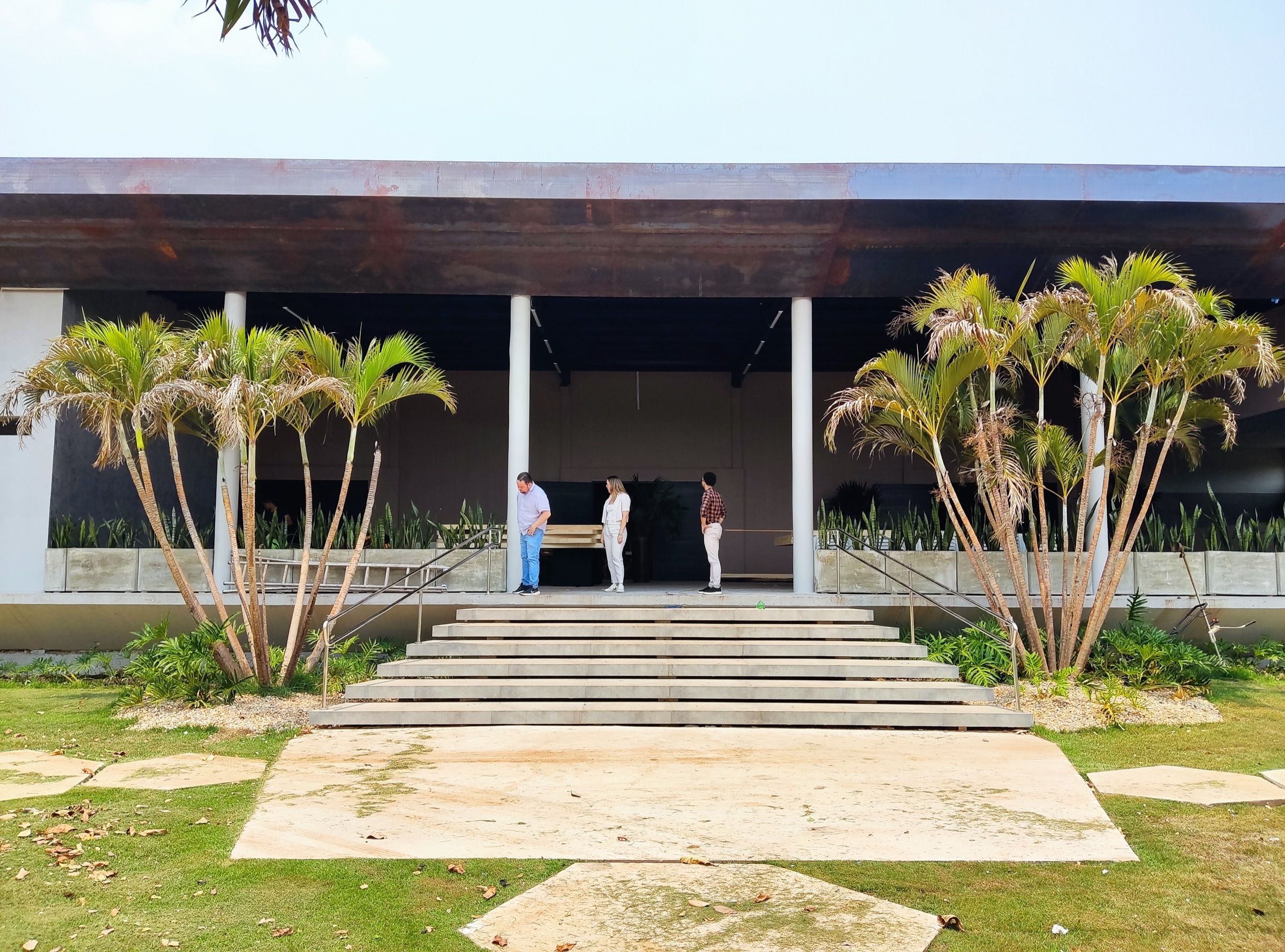 Clube Rolim — obra em andamento