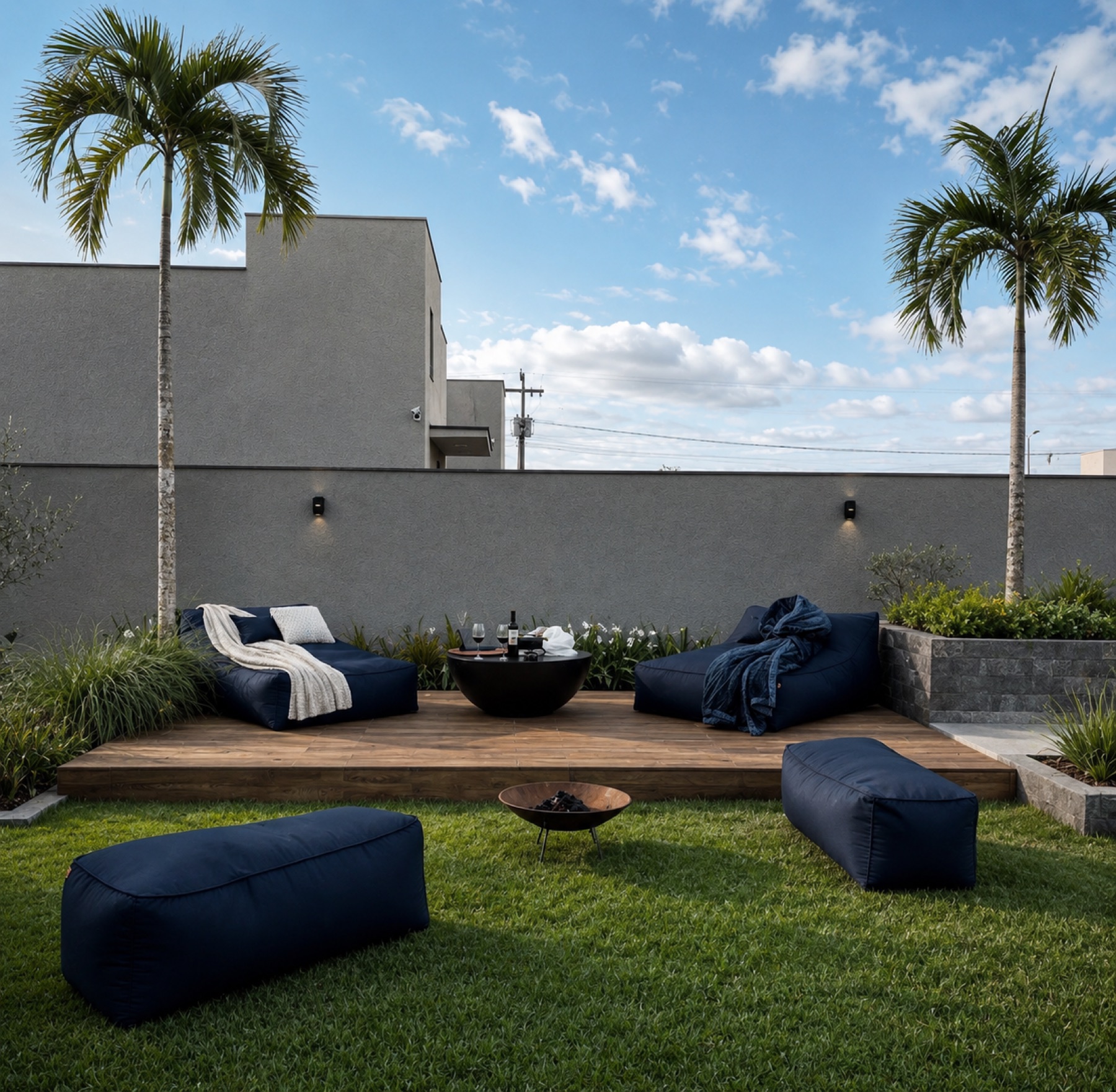 Residência Cris — pergolado e lounge